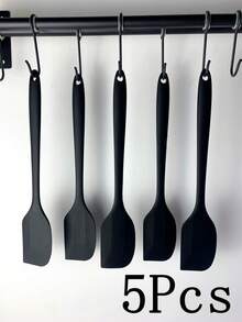 3件套现货一体式硅胶抹刀油刷3件套烘焙奶油抹刀单个蛋糕刮刀烘焙工具 - 彩色 - 查看 25