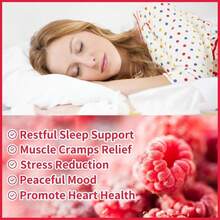 Magnesium Glycinate Gummies 1000mg - Sugar Free Magnesium Potassium Supplement With Vitamin D, B6, CoQ10 For Calm Mood &Amp; Sleep Support - 180 Mango Pineapple - Flavor NameF - View 5