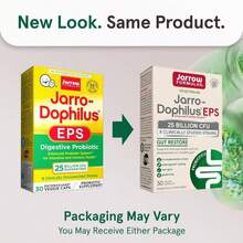 Jarrow Formulas Jarro-Dophilus EPS Gut Restore Probiotics 25 Billion CFU With 8 Clinically-Studied Strains, Dietary Supplement For Intestinal And Immune Support, 30 Veggie Capsules, 30 Day Supply - Flavor NameB - 查看 2