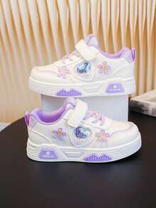 1双儿童休闲运动鞋2025春秋季男童休闲滑板鞋新款低帮女童白鞋软底百搭运动鞋