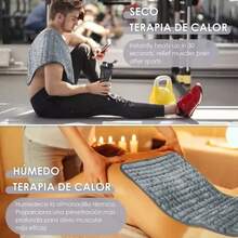 Electric Thermal Pad Cushion Temperature 6 Levels 60*30 Color Gray - View 5