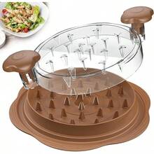 Manual Meat Shredder & Chicken Shredder  - Kitchen Shredding - Brown - View 12