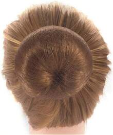 20" Lot Of Hairnets Invisible Elastic Edge Mesh 50cm Reusable Hair Nets (Light Brwon 10pcs)