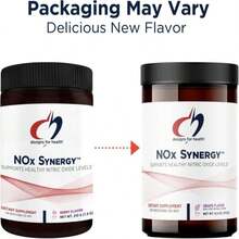 Designs For Health NOx Synergy - Drink Mix Powder To Support Healthy Nitric Oxide Levels - L-Arginine, Creatine, L-Citrulline + More - Pre Workout - Grape Flavor (30 Servings _ 270g) - Tên hương vịA - Xem 2