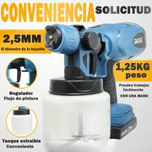 Pistola Para Pintura Gravedad Profesional Industrial 800ml