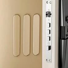 Thickened Silicone Bumper Pads" - Door Handle Silicone Protectors, Cabinet & Fridge Bumpers, Cut-To-Size Anti-Collision Wall Dots