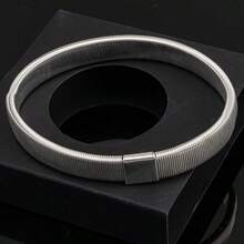 1pc/2pcs/4pcs Unisex Iron Shirt Sleeve Garters, Non-Slip Metal Cuff Links, No-Wash Armband, Suitable For Men And Women, Party, Holiday Supplies