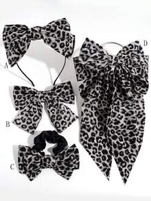 Estampado de leopardo gris