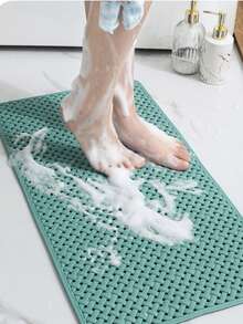 这款PVC防滑浴缸垫配有加大吸盘和排水孔，提供更强的抓地力，提升安全性。双面设计，可机洗。 - 彩色 - 查看 9