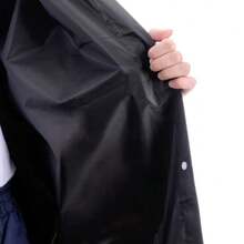 1/2 buc. Pelerină de ploaie cu glugă, impermeabilă, cu mânecă lungă, rezistentă la vânt, uscare rapidă, ideală pentru ciclism și aventuri în aer liber, pliabilă, portabilă, pentru drumeții în aer liber, călătorii, pescuit, alpinism, pentru ciclism și aventuri în aer liber - design pliabil, portabil, îngroșat - accesorii de călătorie în stil casual