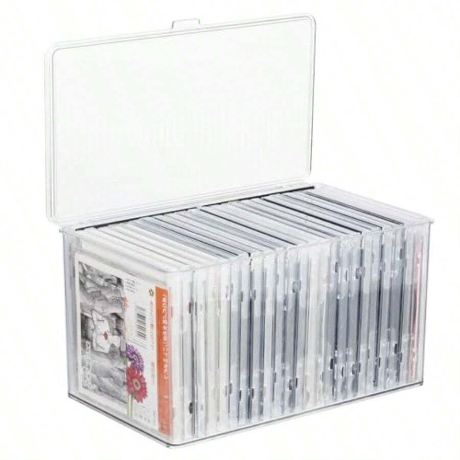 CD & DVD Racks - Transparente - View 1