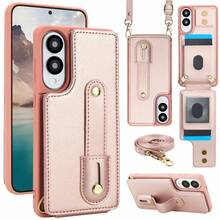 OUKNOEO Túi đeo chéo thời trang, ốp điện thoại giả da, tương thích với iPhone 17 Air 16e 15 14 13 Pro Max Plus S26 S25 Edge S24 Ultra A37 A57 Z Fold 7 6 5 4 - Hồng - Xem 45