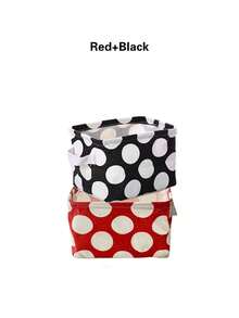 1 Piece Fabric Storage Box, Desktop Organizer For Cosmetics, Books, Dolls, Underwear Storage Basket