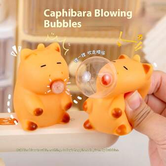 1 件创意水豚泡泡挤压玩具，减压坐立不安玩具，生日、节日、万圣节、圣诞节礼物，