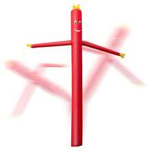 20 Ft Inflatable Wacky Waving Flailing Arms Tube Man - Red Dancing Puppet - 1 - View 4
