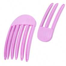 2pcs Fluffy Hair Clips, Create Voluminous Bangs And Lift Roots For Natural Messy Hairstyle