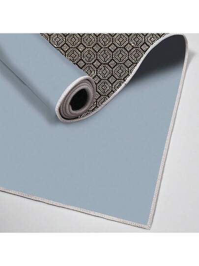 MADE IN TURKEY Pearl Digital Non Slip Printed Turkish Vloerkleed AL4037 Zachte Touch, Washable Tapijt Felt Backing PC's Moderne ative Vloer Mat, Living Room, Bedroom, Kitchen, Hallway Or Entryway Available In Sizes (50x80 40x60, 50x100 50x60, 50x120 40x80, 50x160 60x100 Cm). Quick Drying, Highly Absorbent, Soft, Com Tafel Both Indoor Outdoor view 6