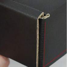 5pcs Extra Thick Black Gift Boxes, Courier Packaging Boxes, Packing Materials, Airplane Boxes, Corrugated Paper Boxes, Postal Paper Boxes, Packaging Boxes, Corrugated Cardboard Boxes, Courier Boxes, Packing Boxes For Halloween