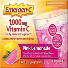 Emergen-C 1000mg Vitamin C Powder For Daily Immune Support Caffeine Free Vitamin C Supplements With Zinc And Manganese, B Vitamins And Electrolytes, Super Orange Flavor - 30 Count - Flavor NameB - 查看 1