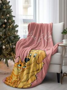 1pc Personalized Pet Blanket Using Pet Photo + Name Custom Dog Portrait Blanket Dog Blankets Cat Picture Blanket Pet Photo Pet Parent Gift