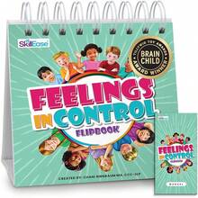 YLDR Feelings In Control Flip Book, Emotion Chart, ADHD Kids, Calm Down Corner Supplies, Preschool Learning Activities, Self Regulation Kids - 1 - View 2