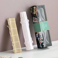 完整的寿司制作模具套件 - 易于使用、无杂乱、适合家庭 DIY 寿司、适合寿司爱好者、返校用品 - 彩色 - 查看 24