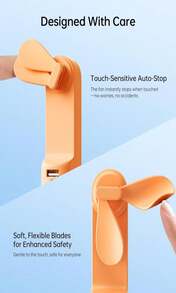 JISULIFE Handheld Mini Fan, 3 IN 1 USB Rechargeable Portable Fan [12-19 Working Hours] With Power Bank, Flashlight, Pocket Design For Travel_Summer_Concerts_Lash, Gifts For Women (Pink) - ColorG - 查看 7