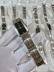 Timex Tissot Ladies' Gold Quartz Watch - Stainless Steel Material - Suitable For Formal Attire For Banquets And Daily Wearing-20mm