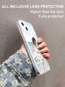 1 pieza Funda de teléfono personalizada con imagen, funda de teléfono personalizada con foto, funda de teléfono con imagen personalizada, funda de teléfono personalizada con imagen, regalo de aniversario, regalo del Día de San Valentín, regalo de cumpleaños, regalo de boda, regalo del Día de la Madre, regalo del Día del Padre, regalo para el mejor amigo, regalo para mamá/papá, regalo para novio, regalo para novia, se adapta a 11 12 13 14 15 16 Pro Max, A14 A15 A55 A56 A34 A35 S23 S24 S25, Teléfonos celulares y accesorios, Otoño elegante, 2025phonecase