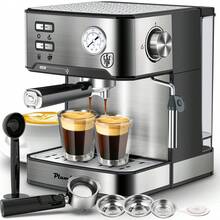 Semi-Automatic Espresso Machines - US A Type Plug(110-127V) - View 2