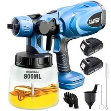 Pistola Para Pintura Gravedad Profesional Industrial 800ml