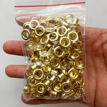 100/202/402 件 6mm 鸡眼铁钳金属按扣套装、金银鸡眼铁钳、紧固件钳、缝纫和工艺打孔工具套件、五爪扣安装套件、无按钮铆钉、手压钳按扣、按扣、索环工具套件、金属鸡眼和金银垫圈、鸡眼和索环手动压接套件，适用于皮革/皮带/鞋子/工艺品 - 彩色 - 查看 11