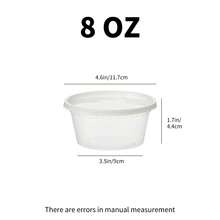 45 Sets Of Transparent Plastic Storage Containers With Lids [8/16/24/32 Ounces], For Food Storage, Made Of PP Material, Heat-Resistant Soup Cups, Leak-Proof, Microwaveable, Reusable, Suitable For Holding Fruits, Snacks, Vegetables, Noodles, Rice Soup, Suitable For Family Gatherings, Restaurants, Catering Services, And Halloween And Christmas Parties., Home Decor, Party & Christmas Storage - 45 Sets - 查看 8