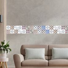 1pc PVC Material Peel And Stick TileTile For Kitchen Bathroom Living Room Backsplash, Stickers, Wall Decal, Vinyl Decal For Home Decorations, Spring Decoration Items Refresh Your Home, Festival Decoration Stickers Gifts Birthday Graduation Wall Decor Room Decor Wall Stickers Wall Sticker