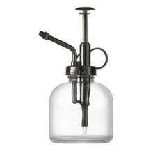Regadera de vidrio transparente de 220-360ml, aspersor de agua para el hogar y jardinería, regadera en aerosol, decoración del hogar - L 360ml bronce antiguo - Ver 6