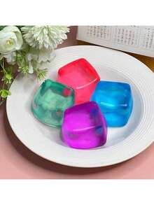 Needoh Squishy Toy - Muscle Candy Shape Stress Relief Toy, Maltose Texture Squishable, Anxiety Relief Fidget Toy For Adults - Multicolor - View 5