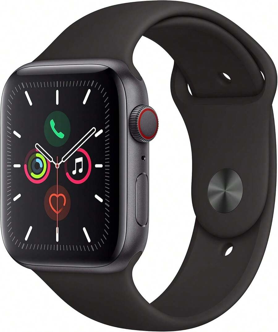 Apple Watch Series 5 (GPS & Cellular) 41/45mm Variety Colors (Refurbished-Acceptable Condition) - Màu xám không gian - Xem 1