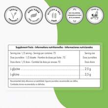 SUPERSMART - Glycine - Pure &Amp; Premium Quality - Promote Healthy Muscular System &Amp; Levels Of Collagen - Stimulates The Immune System | Non-GMO &Amp; Gluten Free - 180 G - 白色的 - 查看 3