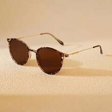 Gafas con montura redonda de metal ultraligero, estilo milenario, unisex, adecuadas para uso diario y fotografía callejera - Marco negro con lentes grises - Ver 6