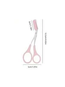 1/2/3pcs, Eyebrow Clippers/Crescent Shaped Eyebrow Trimmer, Blade, Novice Eyebrow Scraper, Male/Female Exclusive Set