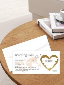 Customized Personalized Scratch Cards, Boarding Passes, Vacation Scratch Cards, Surprise Travel Scratch Cards, Vacation Gifts, Surprise Vacation Destinations, Gifts For Vacation Parties - Multicolor - View 9