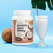 Wellah Protein Your Whey (30 Servings, Vanilla) - Whey Protein Isolate Protein - Flavor NameA - View 5
