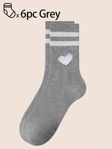 40/30/24/20/10/8/6/4/2 Stücke Unisex bequeme Sportsocken, geeignet für Training/Herbst/Winter, Damen Langsocken, antibakteriell, Schwarz/Weiß Farbe - Verschiedenfarbig - Übersicht 50