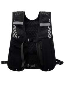 Outdoor Cycling Backpack, Cross-Country Running Hiking Backpack Vest, Multifunctional Lightweight Storage Bag, Women Chest Bag, Convenient For Storing Water Bottles And Phones During Sports