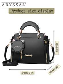 Fashionable Women's Handbag, Sweet And Ladylike, Korean-Style Leisure And Personality, Cat Single Shoulder Crossbody Bag, Tote Bag Fashionable And Versatile,  And Fashionable Women's Handbag, Cute And High-Quality Versatile Fashion Popular Daily New Handbag Single Shoulder Bag.Travel Accessories,Halloween,Halloween Decor,Fall Decor[US Local Warehouse] - 彩色 - 查看 6