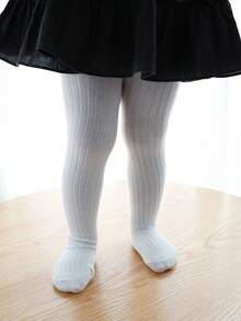 Set de 4 leggings versátiles para niñas bebé, aptos para uso diario