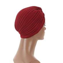 1pc Unisex Turban Headband With Twisted Knot & Pleated Design, Breathable & Lightweight, Classic Solid Color Headwrap, Versatile For Outdoor, Yoga, Sports, Casual Wear