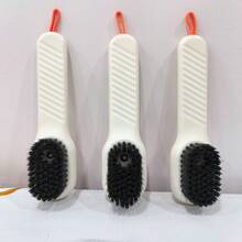 1pcs Multifunctional Liquid Shoe Brush Household Press Liquid Shoe Washing Brush Tool Press Type Soft Hair Clothes Cleaning Brush