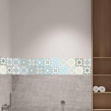 1pc PVC Material Peel And Stick TileTile For Kitchen Bathroom Living Room Backsplash, Stickers, Wall Decal, Vinyl Decal For Home Decorations, Spring Decoration Items Refresh Your Home, Festival Decoration Stickers Gifts Birthday Graduation Wall Decor Room Decor Wall Stickers Wall Sticker