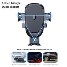 Car Phone Holder, Upgraded Adjustable Phone Holder, Suitable For Dashboard Hands-Free In Car, Compatible With All Smartphones, 360° Rotation, One-Click Suction Applicable To All Smartphones Compatible With IPhone, Android Phone, Gift For Birthday, Family, Friends Phone Stand Phone Accessories